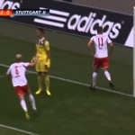 Stuttgart 2 – Leipzig : but de Daniel Frahn après 8,6 secondes de jeu !
