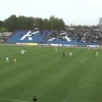 Un but de gardien ultra-longue distance en Russie